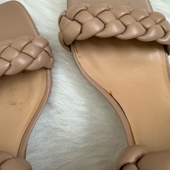 A New Day Brown Braided Mule Heels - Picture 5 of 9